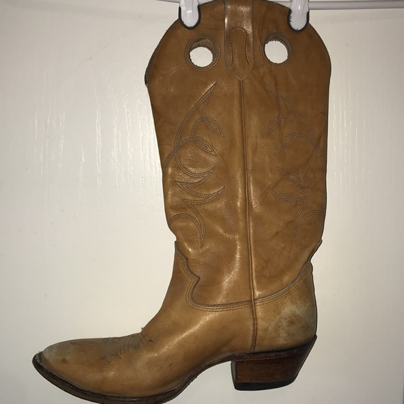 🥾 Leather Cowboy Boots FC02 - Picture 2 of 2